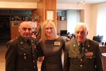   Председатель совета ветеранов Армении и участник Великой Отечественной войны в гостях у ПВТ№31